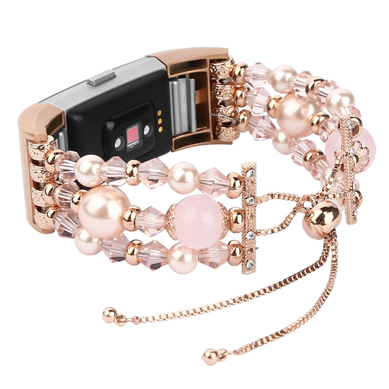 Bracelet en perles d'agate naturelle de luxe CBFC101