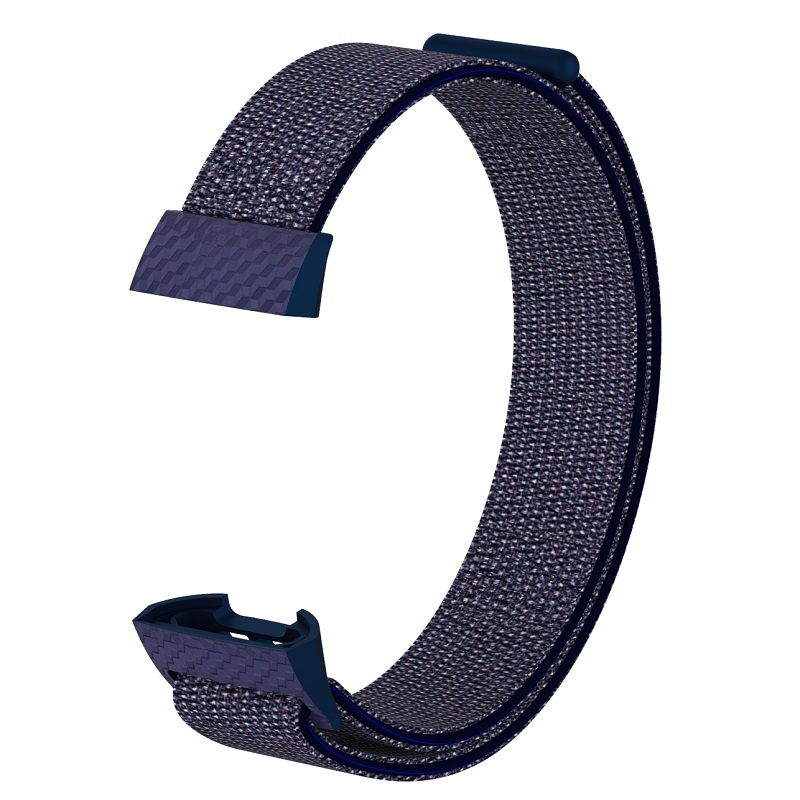 CBFC114 Adjustable Woven Nylon Watch Strap For Fitbit Charge 3