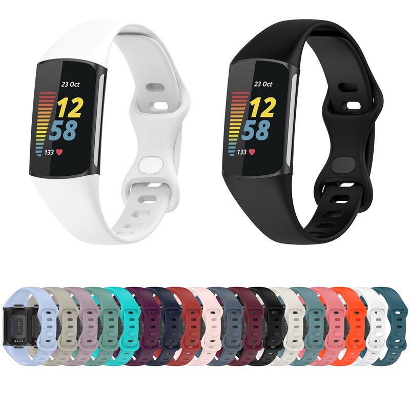 CBFC5-32 Sport Silicone Watch-riem voor Fitbit Charge 5