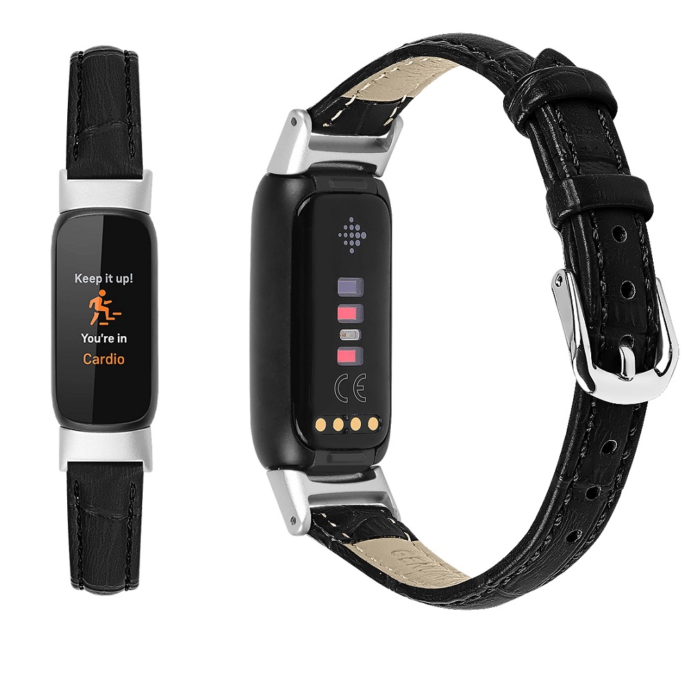 CBFL04 New Smart Watch Cintura in pelle Band di ricambio per cinturino in pelle Fitbit Luxe