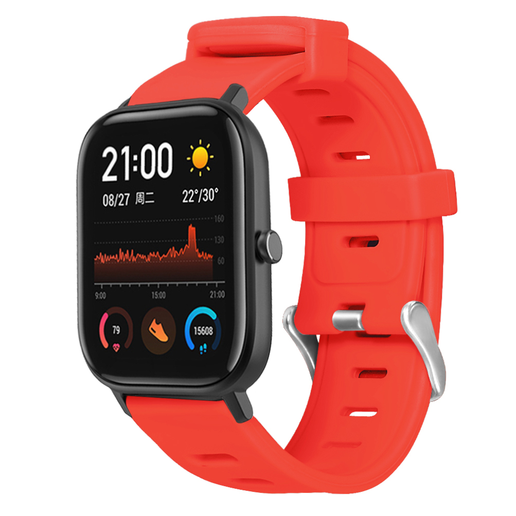 Xiaomi Amazfit GTS Smartwatch를위한 CBHA-106 실리콘 고무 손목 시계 결박