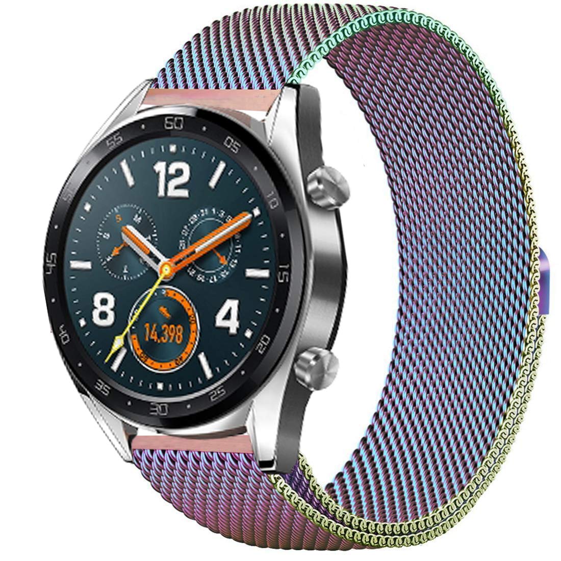 CBHW26 Magnetverschluss Milanese Loop Uhrenarmband für Huawei Watch GT