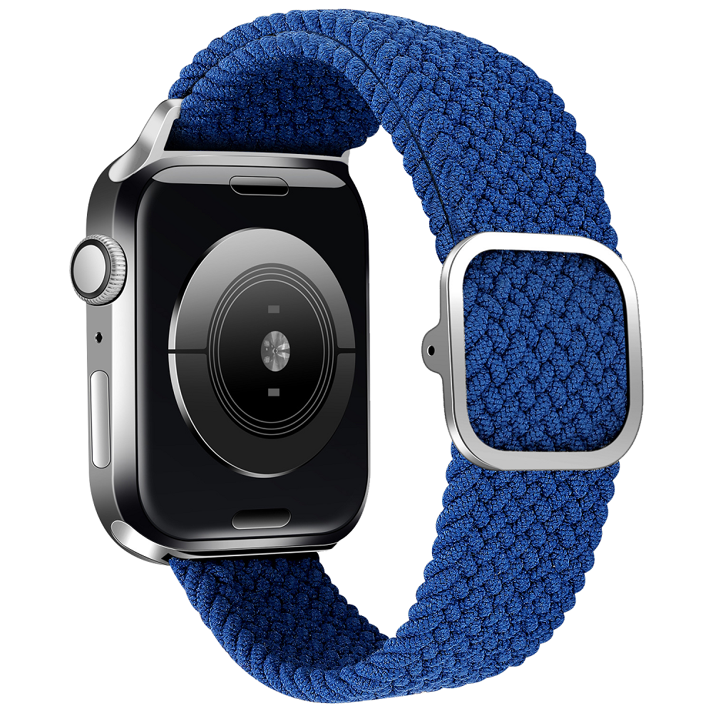 CBIW270 Braided Solo Loop Nylon Fabric Strap For Apple Watch Band 44mm 40mm 38mm 42mm Elastic Bracelet For iWatch Series 6 SE 5 4 3