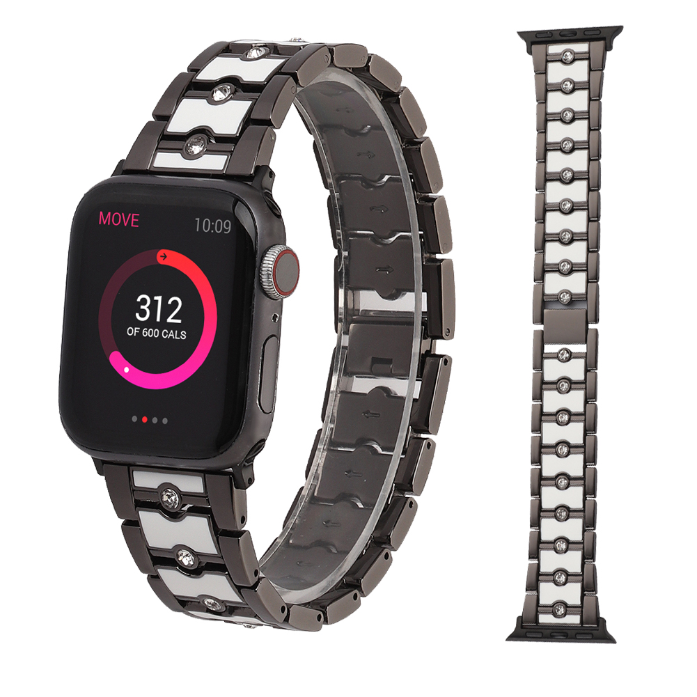 CBIW460 Ley Metal Correa Para Reloj Smart Watch Watch Bands per Apple Watch Series 7 6 5 4 3 2 1