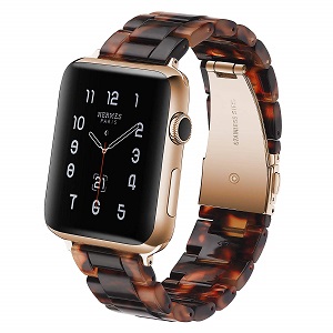 CBIW90 Fashion Resin horlogeband voor Apple Watch Band-serie 5 4 3 2 1