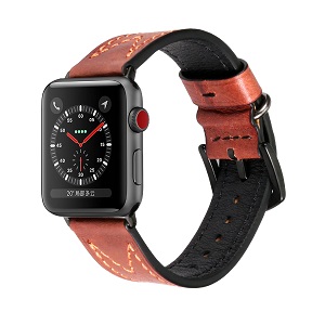 CBIW95 Dobrej jakości skórzany pasek do zegarków do zegarków Apple