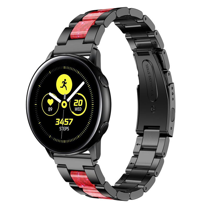 CBSG11 Stainless Steel Watch Band For Samsung Gear Sport 20mm Smart Watch