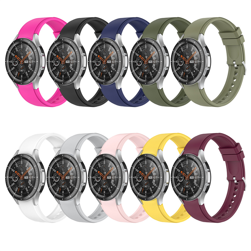 CBSGW-13 2022 Nowy silikonowy pasek zegarków Smartwatch Correa dla Samsung Galaxy Watch 5 Pro Watch5 44 mm 40 mm