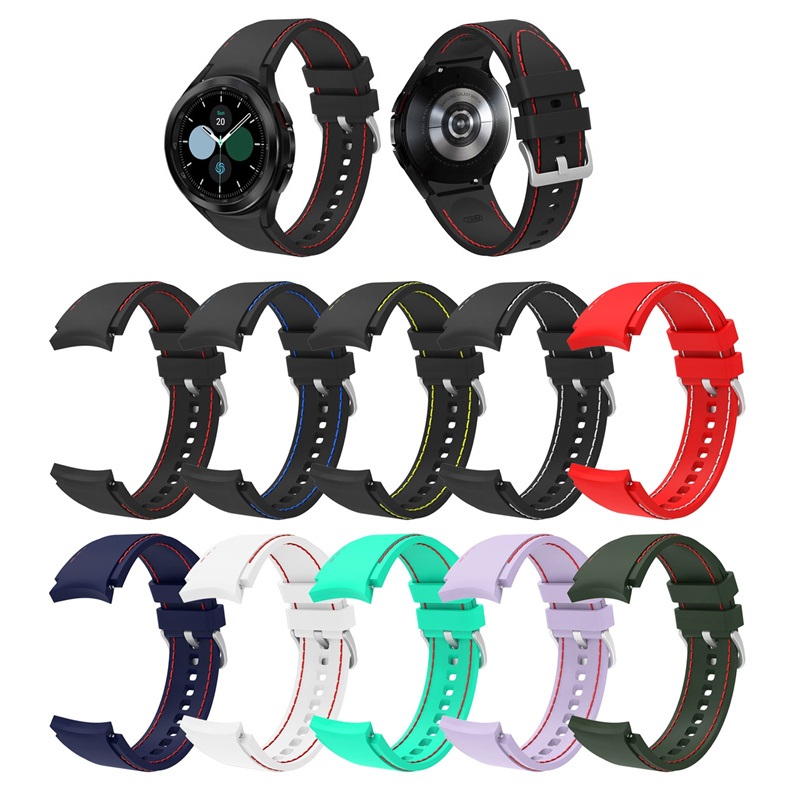 CBSGW-20 Sport Soft Soft Silicone Watch Band for Samsung Galaxy Watch 4 40mm 44mm 42mm 46mm