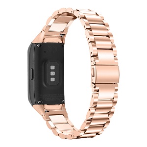 Bandas de reloj inteligente de acero inoxidable CBSW41 para Samsung Galaxy Fit R370