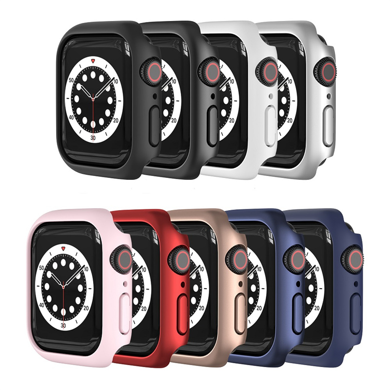 CBWC16 Trendybay Wholesale Hard PC Frame Shell Watch Cover For Apple Watch 7 Case 41mm 45mm