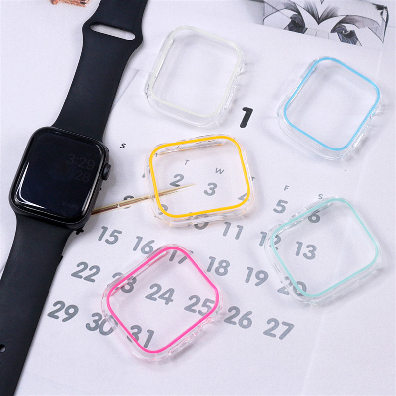 CBWC30 Hard PC Protective Watch Case para iWatch 38 mm 40 mm 42 mm 44 mm 41 mm 45 mm