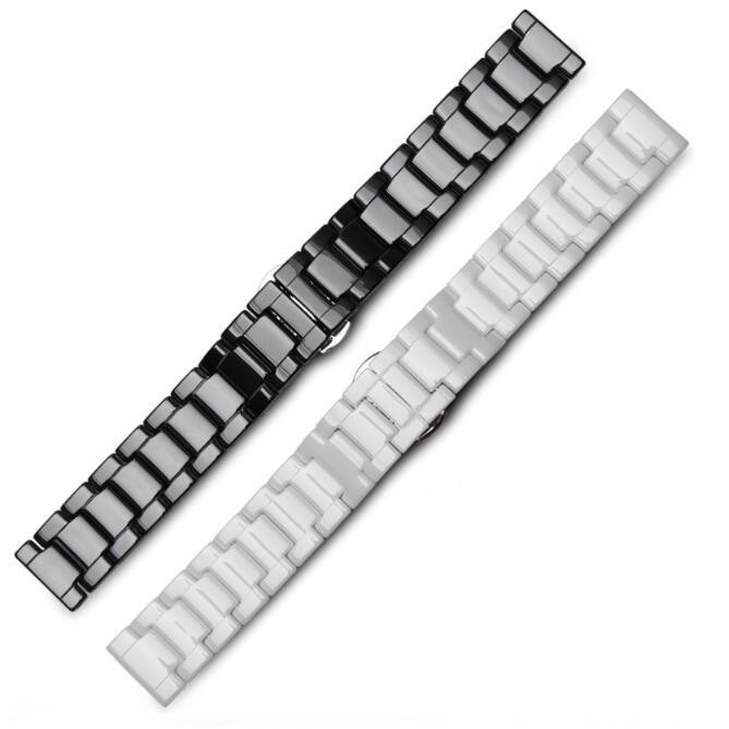 CBWT04 Trendybay kettingarmband 22mm horlogeband keramiek horlogeband