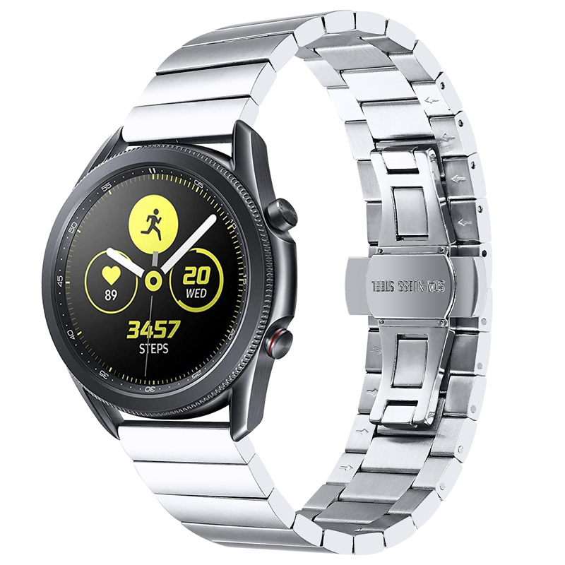 CBWT27 Fibbia farfalla 22mm Smart Watch Watch Bands cinghia