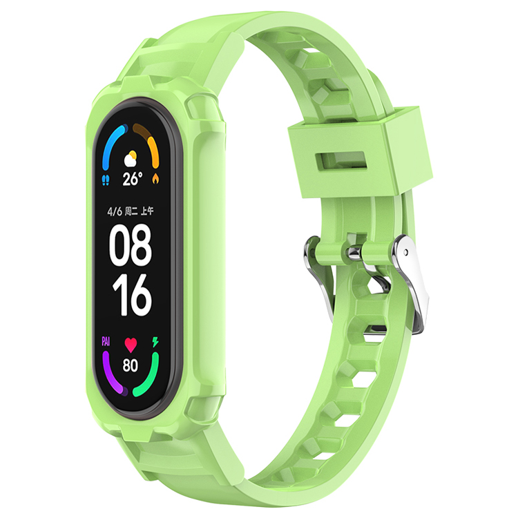 CBXM-T01 En gros vente chaude TPU Silicone Watch Strap pour Xiaomi MI Band 6/5/4/3 Miband