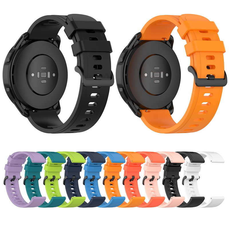 Xiaomi Watch S1色のためのCBXM-W02 22MMシリコーン時計バンドストラップ