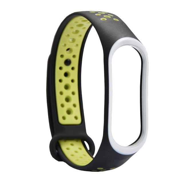 CBXM410 Xiaomi Mi Band 4 Için Nefes Spor Kauçuk Saat Kayışı