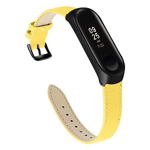 CBXM424 Leather Watch Straps For Xiaomi Mi Band 4 3