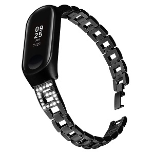 CBXM434 Metall Uhrenarmband für Xiaomi Band 4 3 Smart Watch