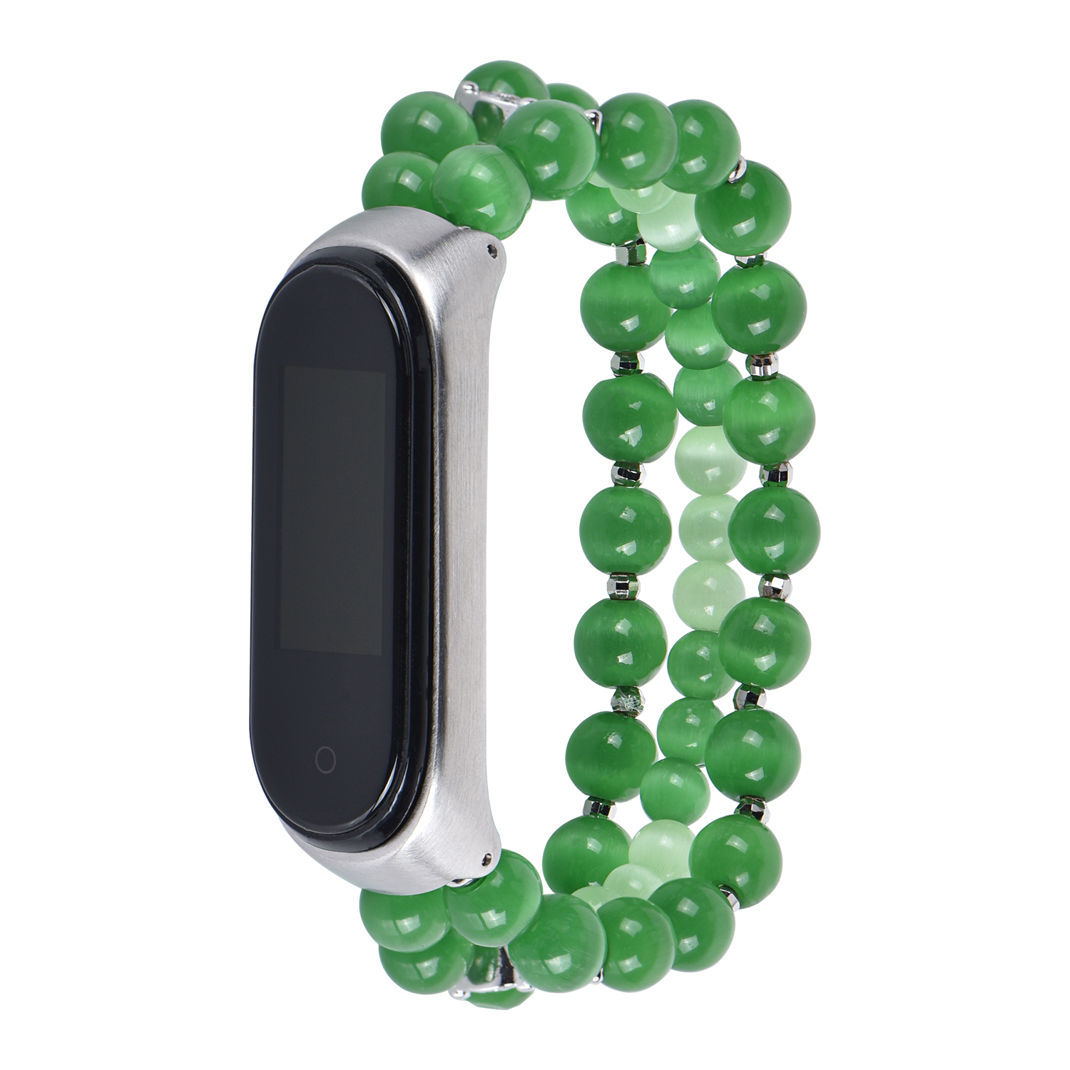 CBXM445 Bijoux faits à la main Perles Bracelet Bande de montre pour Xiaomi Mi Band 4 3
