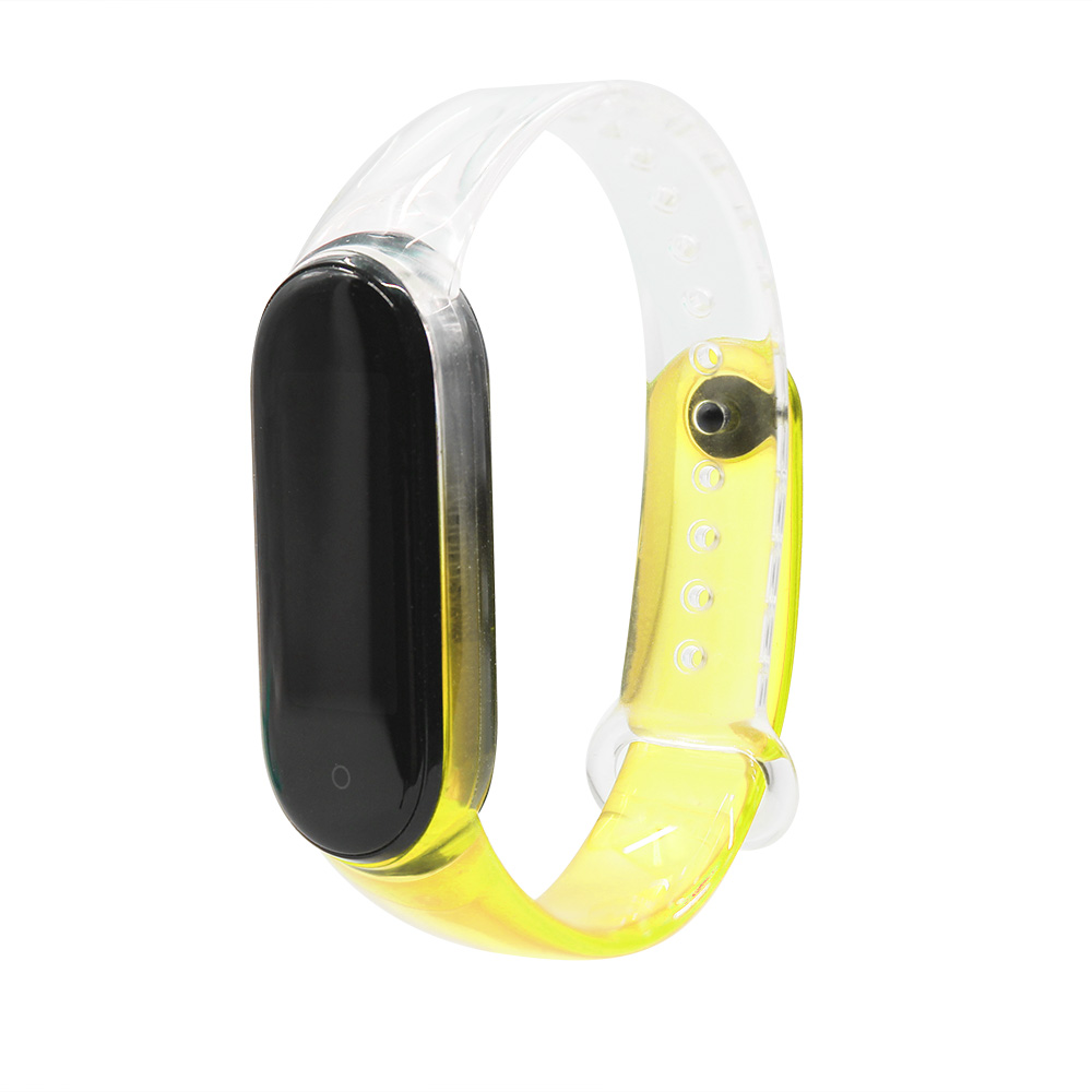 CBXM553 Transparent Silicone Wrist Strap For Xiaomi Mi Band 5