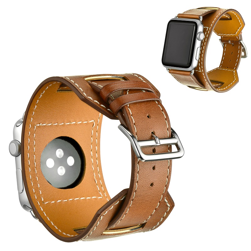 New arrival fashion apple watch  leather replacement watch bands