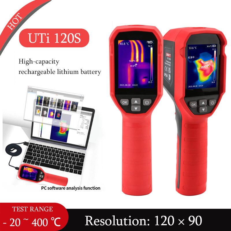 2022 Hot Sales UTi120S Infrared Thermal Imager PCB Circuit Industrial Testing Floor Heating Tube Testing Temperature Thermal Camera