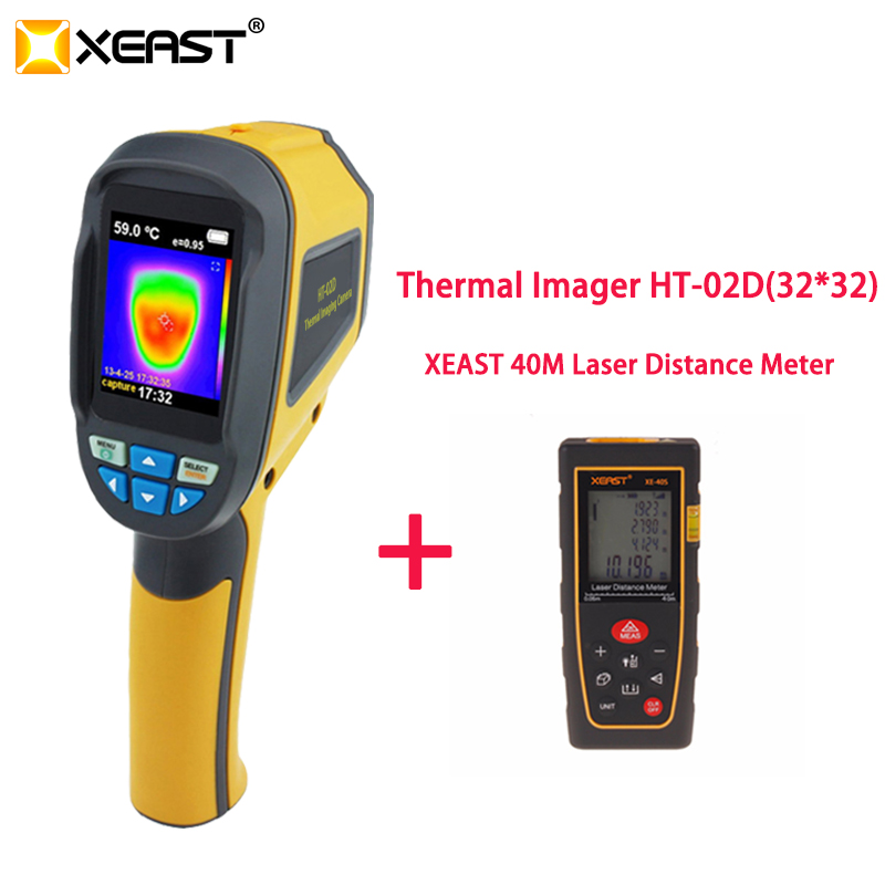 XEAST 2018 Hot selling item 2.4 inch Temperaturer IR  Thermal Imager  Camera 32*32 Resolution