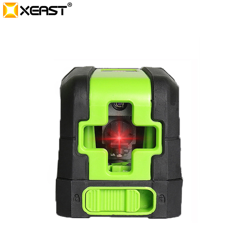 XEAST MINI XE-M02 2 라인 1V1H 적색 레이저 레벨 미터 툴