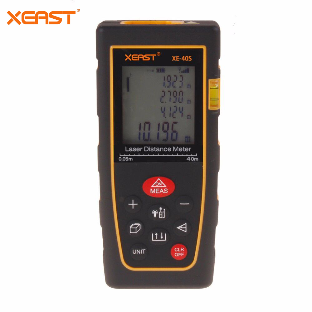 Télémètre laser tenu dans la main de distance de laser de mètre de la série XEAST XE-S Bluetooth, mesure de laser pour la gamme différente