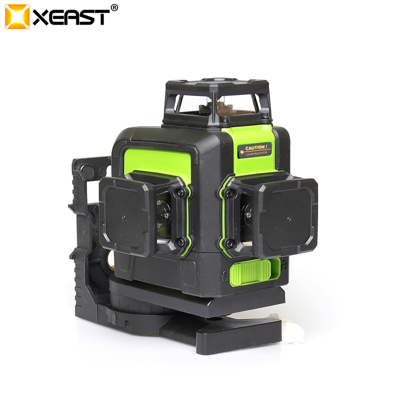 Xeast XE-903 360 درجة متعددة الأغراض الإستواء أداة رخيصة عبر الأخضر الاستشعار 3D مستوى الليزر