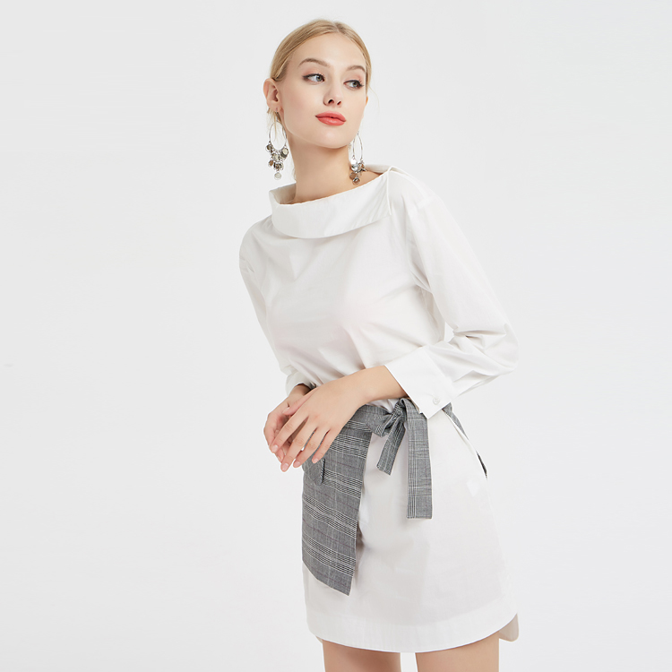 Girdle Two-piece Shirt Dress China Manufacturer