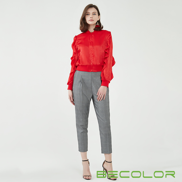 High-waist Fit Tapered Pants China Factory