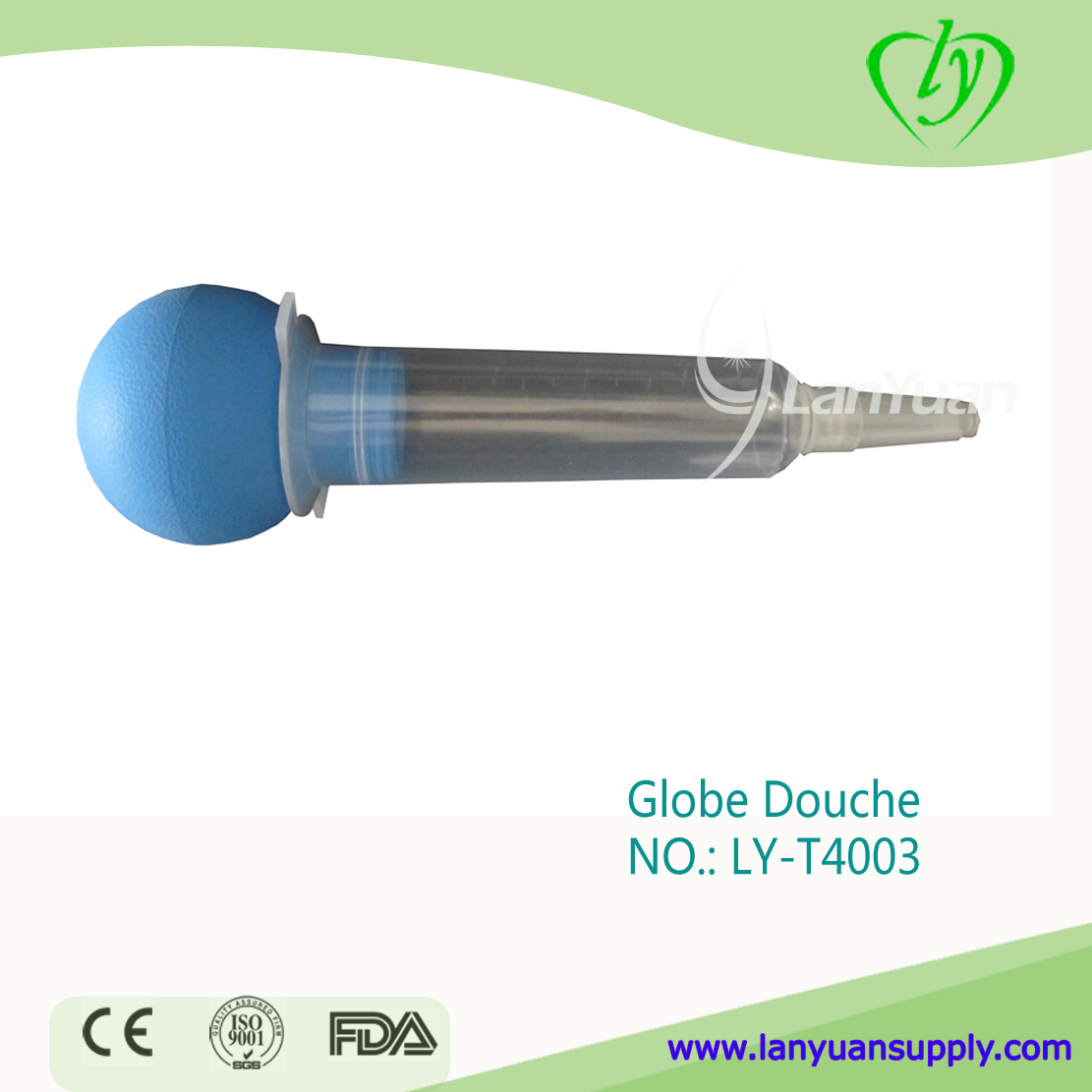 60cc Bulb Irrigation Syringe with Protector Cap