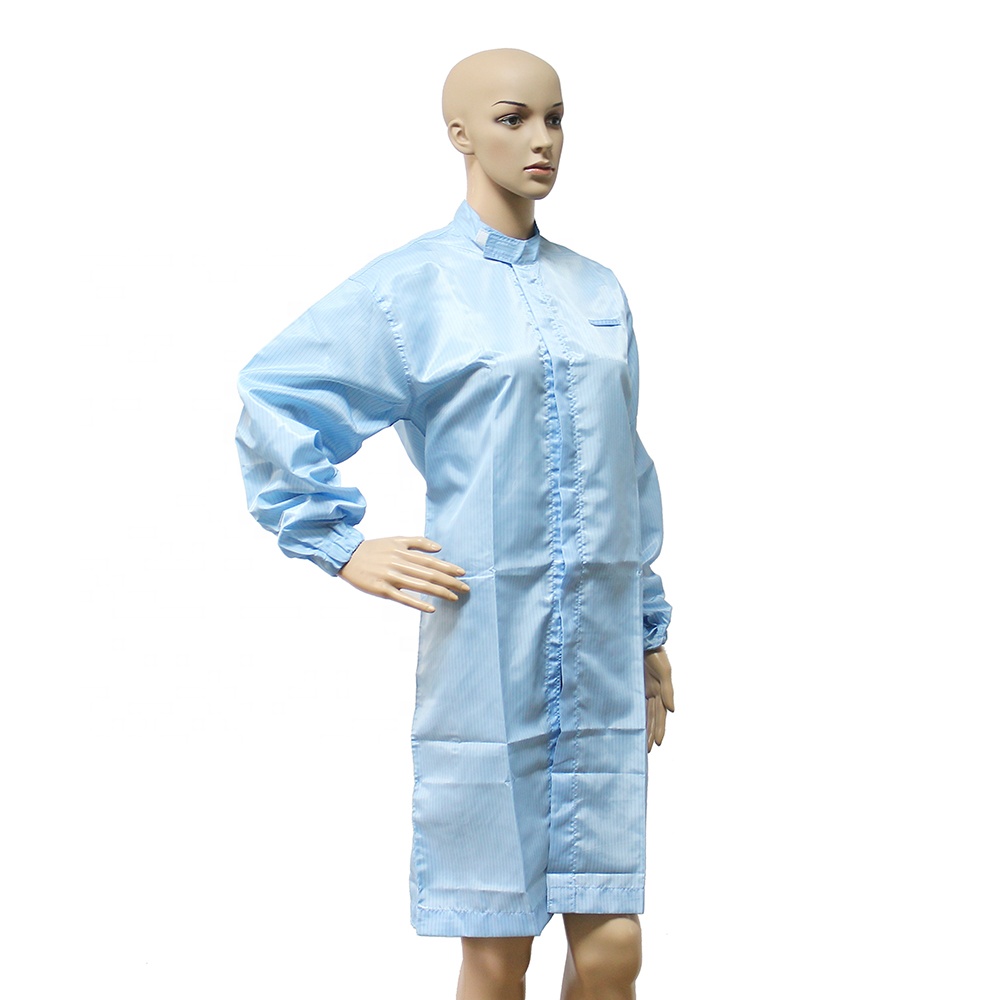 Антистатическая одежда ESD ткань костюм антистатический полиэфирный моющийся защитный общин