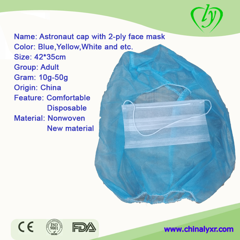 Astronaut Surgical Cap nonwoven PP hood cap