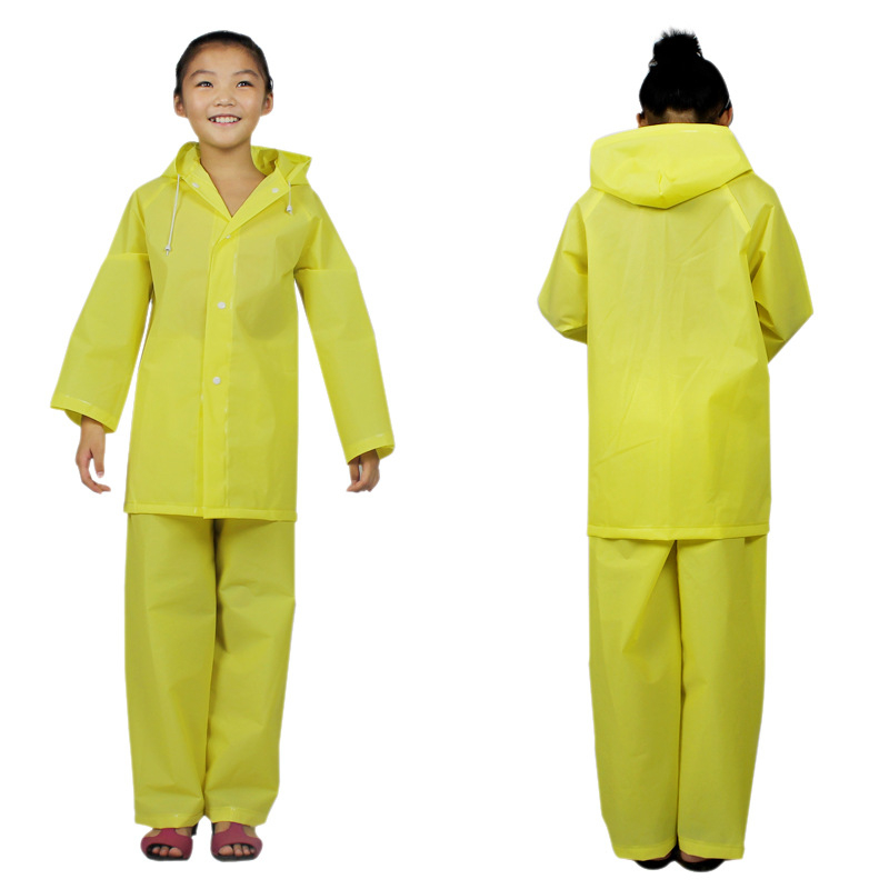 Children and Adult Split-type Thick Rain Coat
