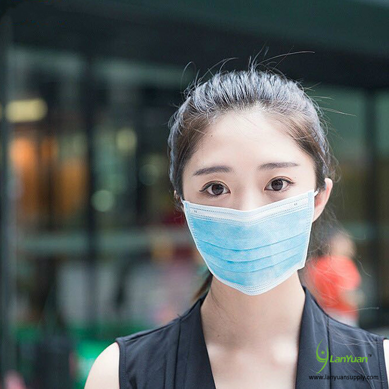 China face mask 3 ply 50 pcs