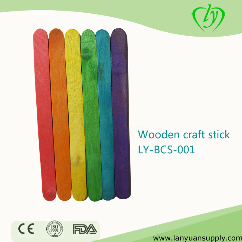 Colorful Wooden Craft Stick