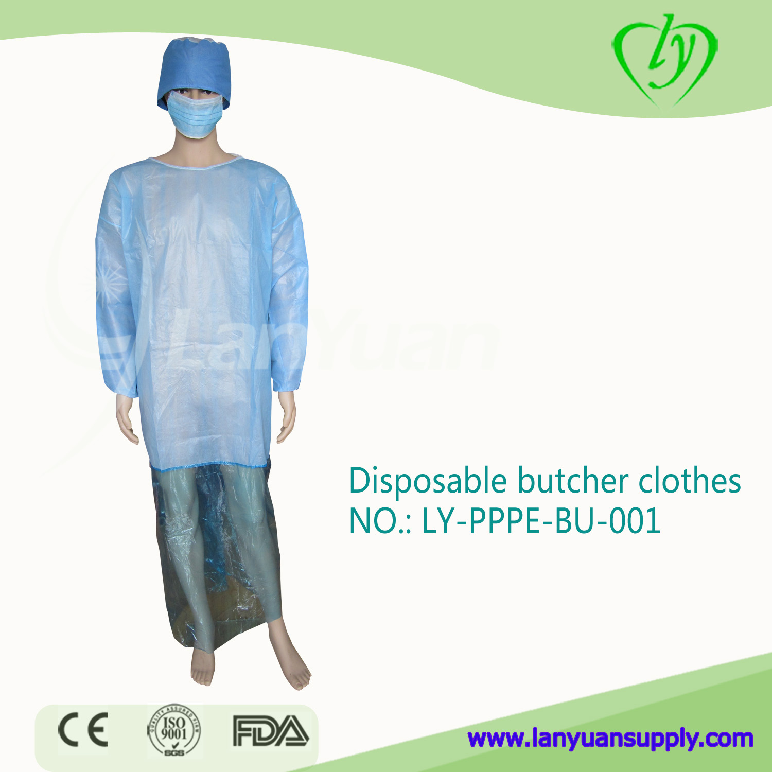 Disposable Butcher Clothes