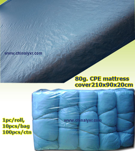 Disposable CPE Mattress Cover