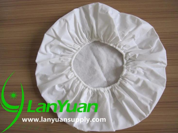 Disposable Nonwoven Medical Dry Shampoo PP Cap Single Elastic Mob Cover Cap