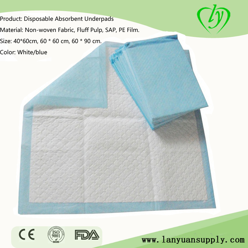Disposable PP+PE Absorbent Underpads