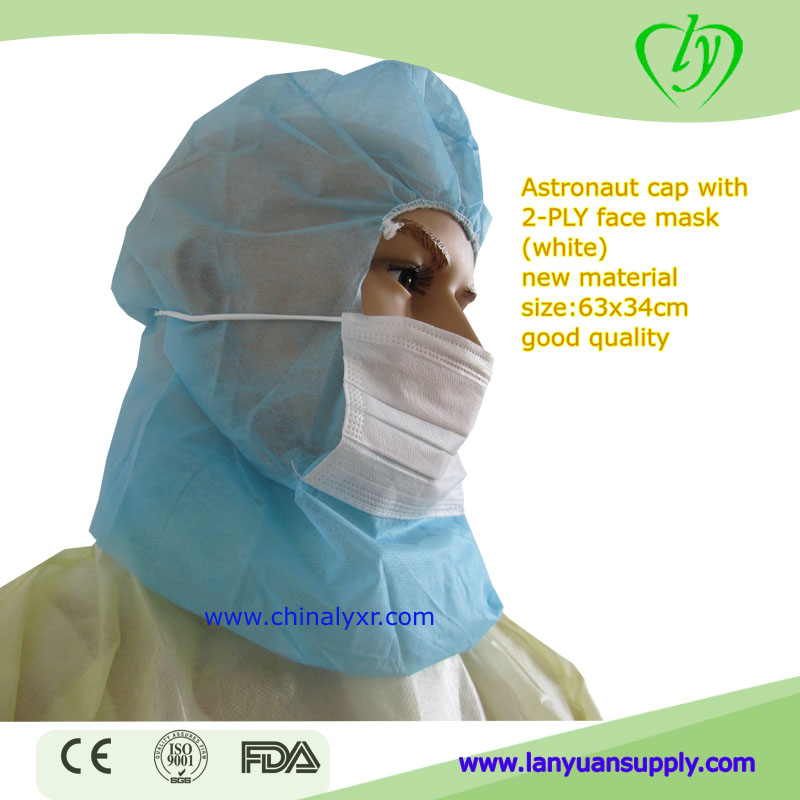 Disposable Protective Hoods With Mask