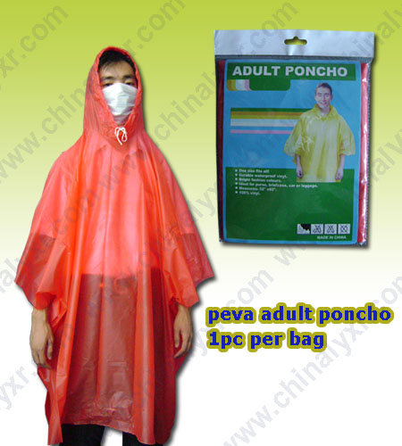 Disposable Rain Poncho