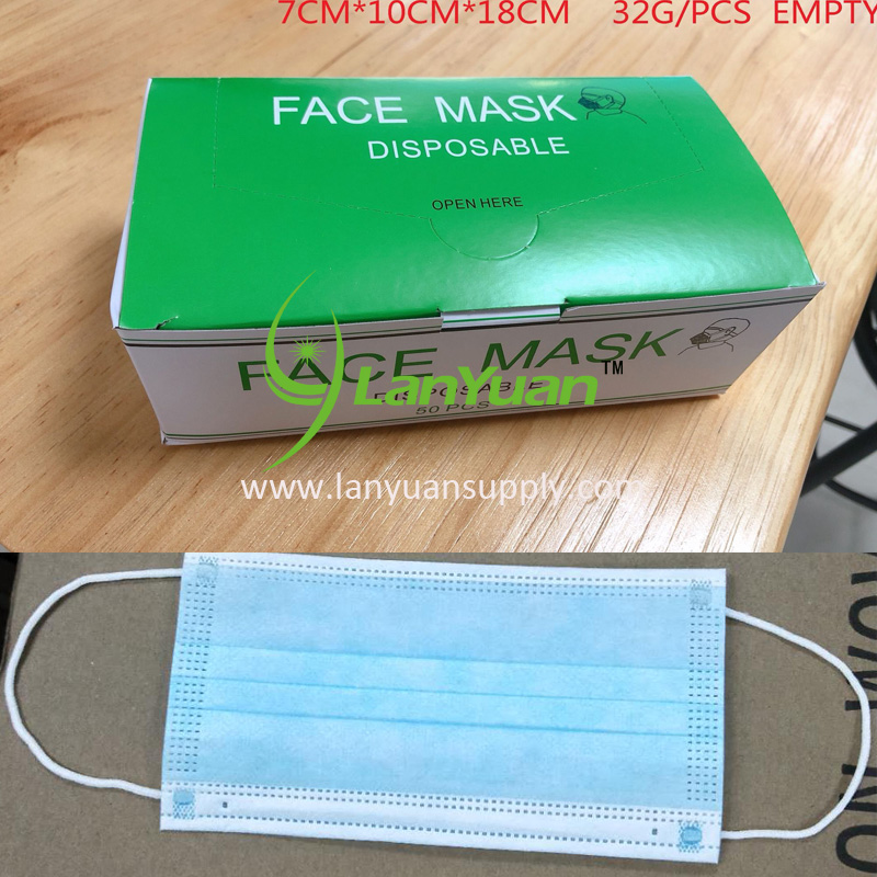Disposable face mask ready to ship