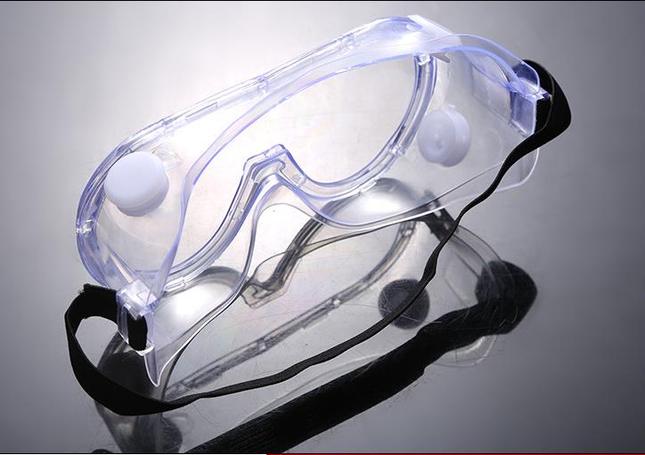 PVC industriel évite les lunettes de sécurité des yeux