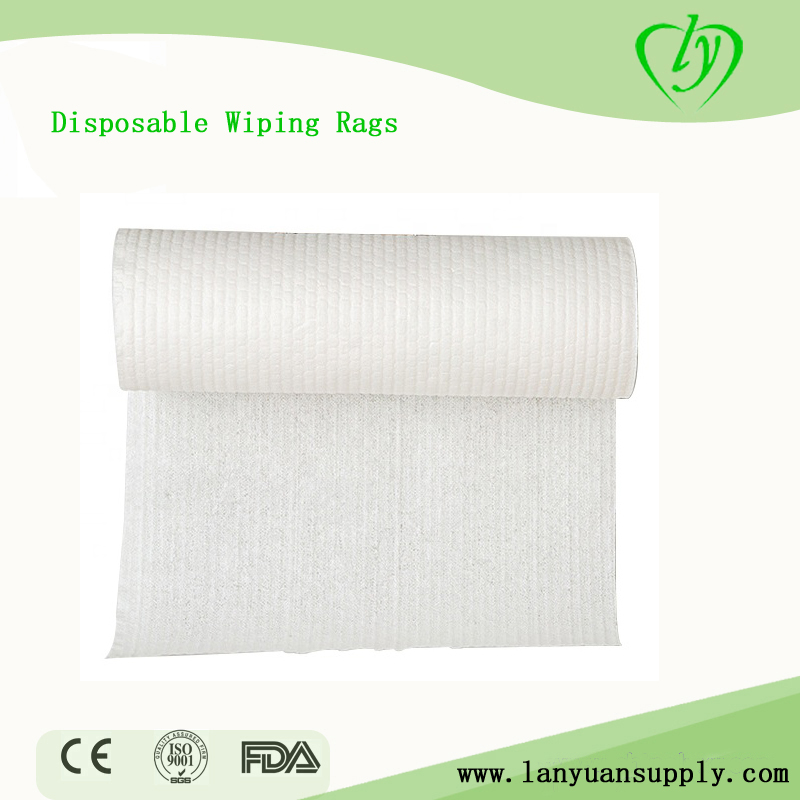 LY Disposable Non-Woven Wiping Rags Kitchen Cleaning Cloth Dishcloth wipes