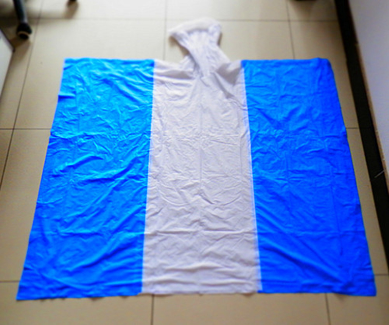 LY New Waterproof Plastic Raincoat for Bikers