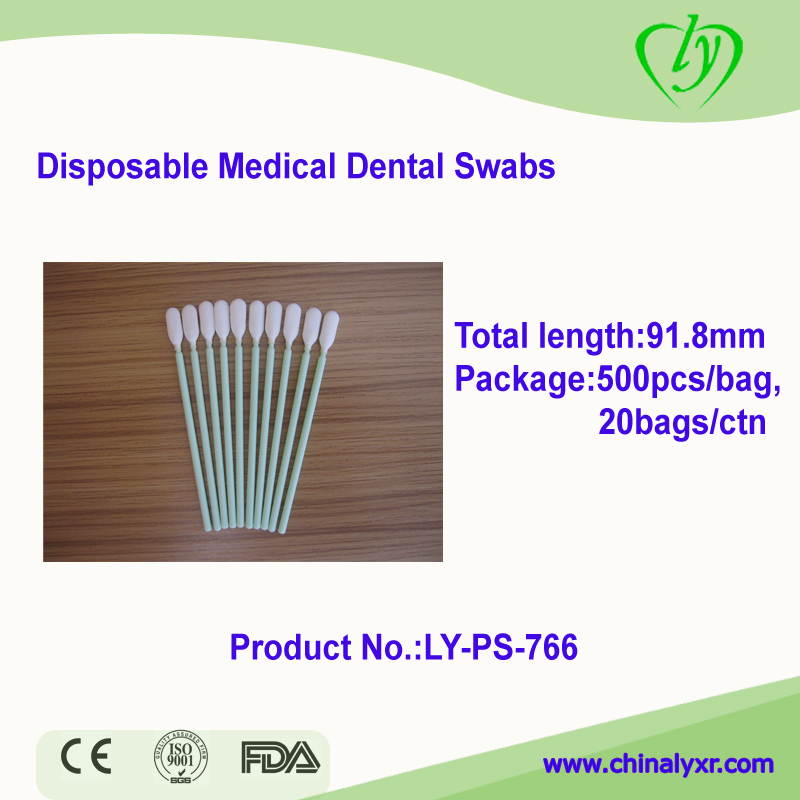 LY-PS-766 Disposable Medical Dental Swabs/Polyester Swabs